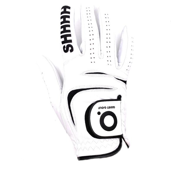 Quiet Golf White SHHHH™ Golf Glove - Picture 2 of 5